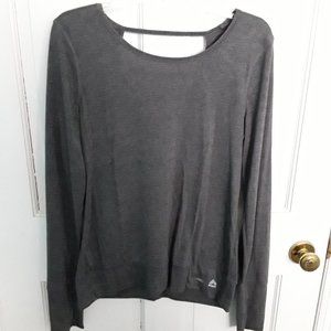RBX Long Sleeve Open Back Top